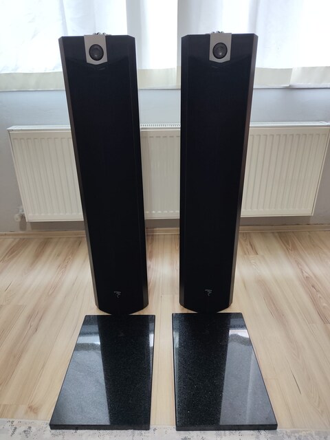 FOCAL CHORUS 726V KUSURSUZ - ÖZEL GRANİT STAND ve SPİKELERİ İLE