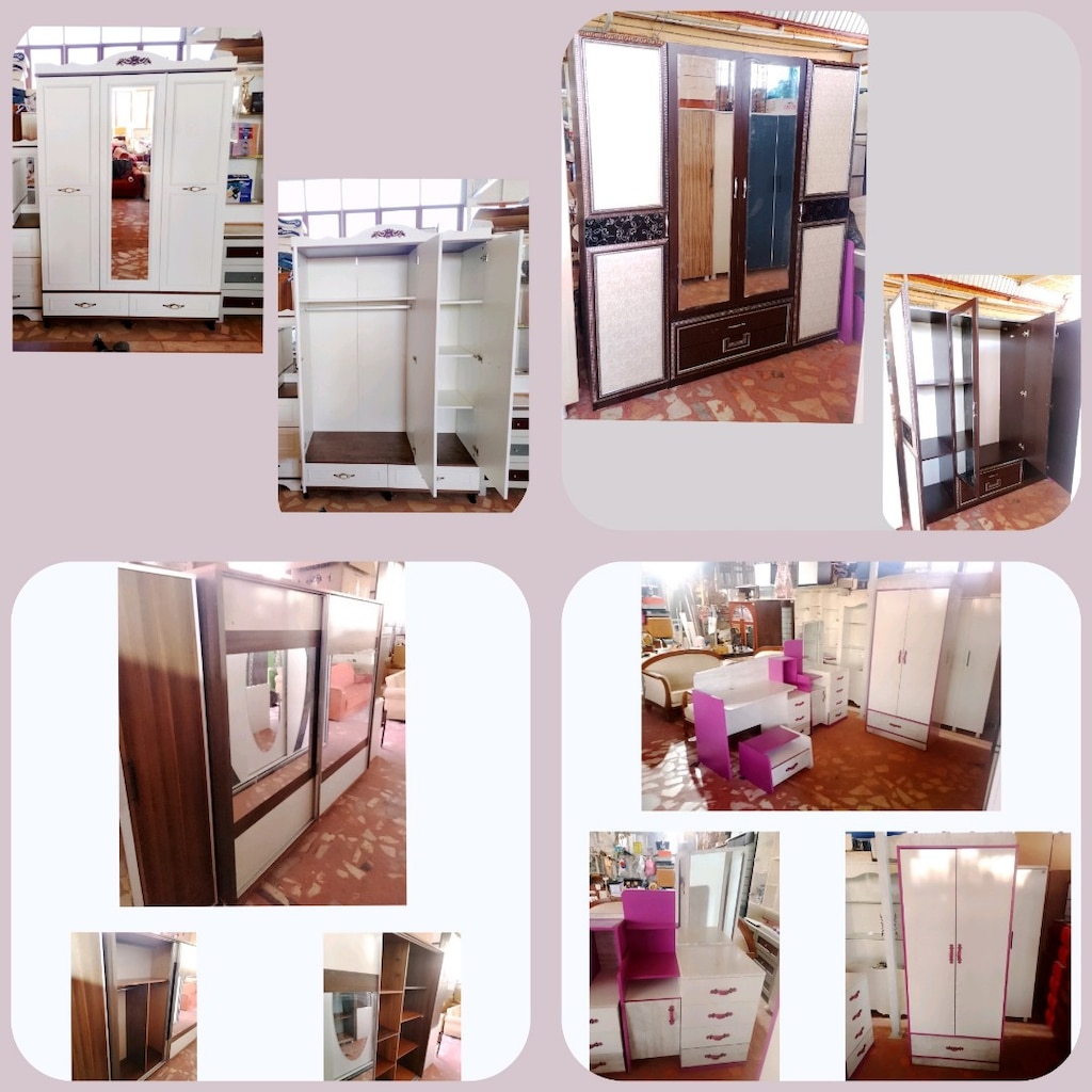 Sağlam Kasalı Sıfır& 2.El Kıyafet Dolapları/ Gardolaplar/ Yüklükler - 2