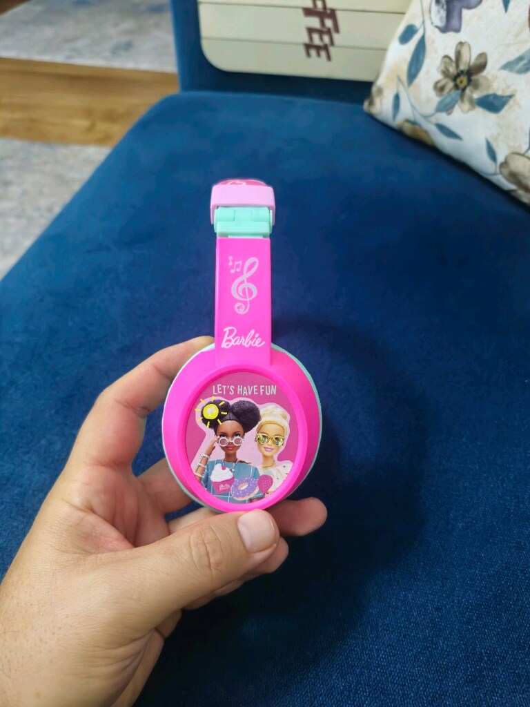 volkano barbie mikrofonlu bluetooth kulaklik - 4