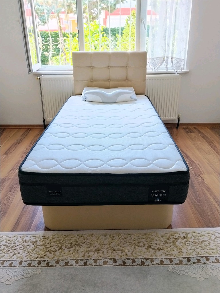 YATAK +BAZA+ BAŞLIK+ TEK KİŞİ