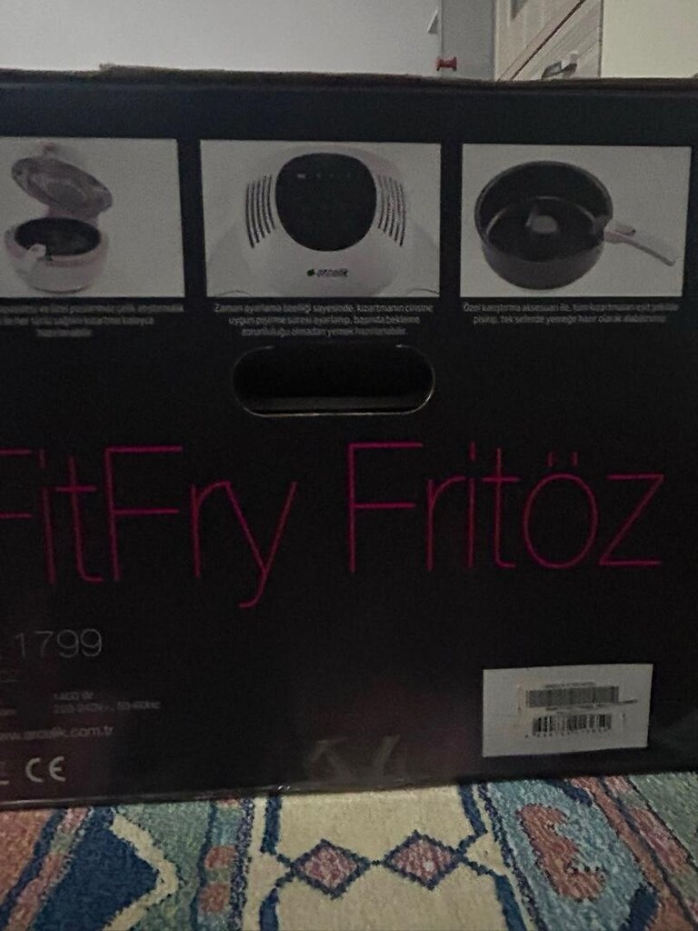 arçelik fritöz - 9