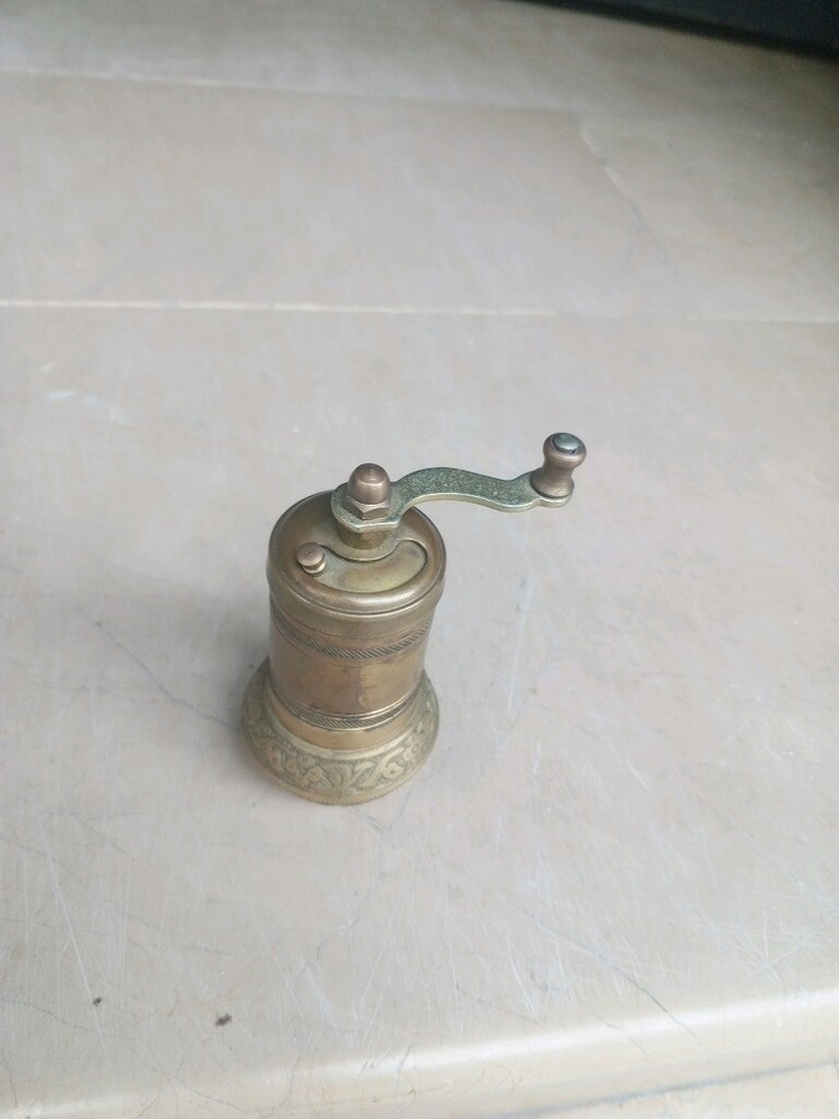 antika bakır kahve pişirme aleti - 2