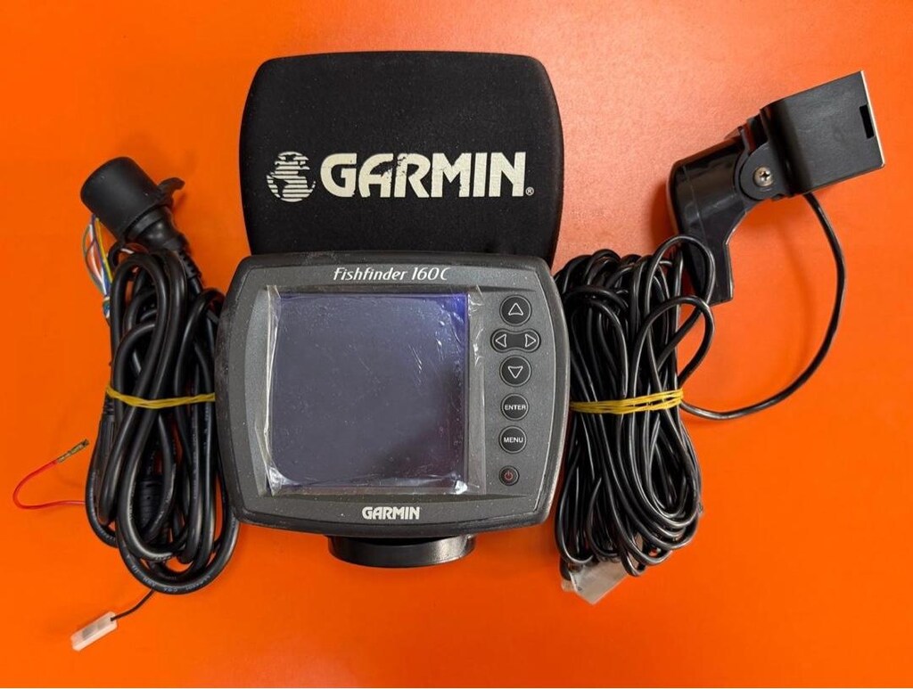 Sıfır Ayarında, Jelatini Üzerinde Garmin 160C Balık Bulucu (Tam Set - - 4