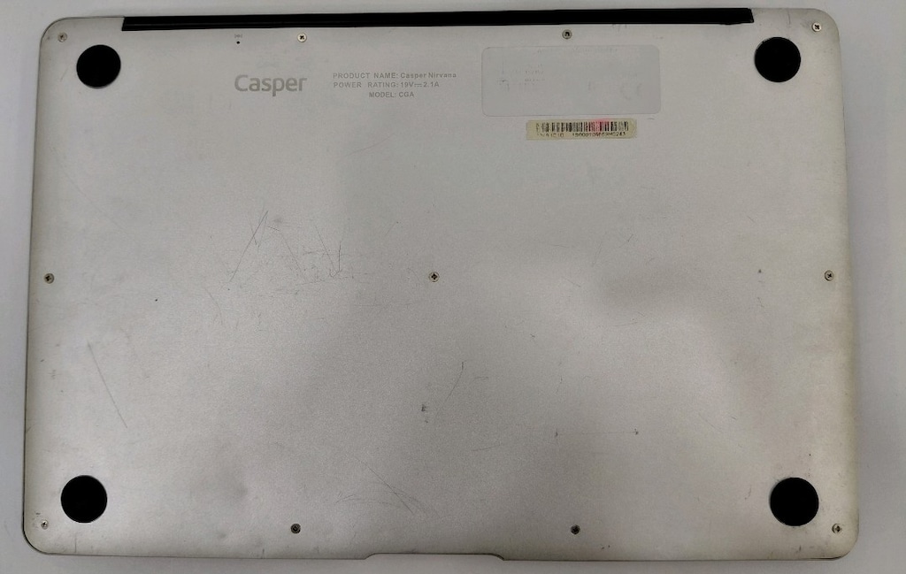 KIRMIZI RENK CASPER 13.3 İNÇ SSDLİ UYGUN FİYATTAN İLANDA! - 4