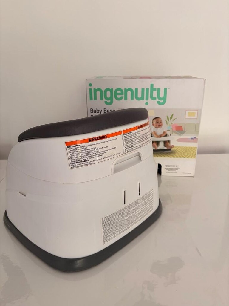 Ingenuity Baby Base Portatif Mama Sandalyesi Slate - 4