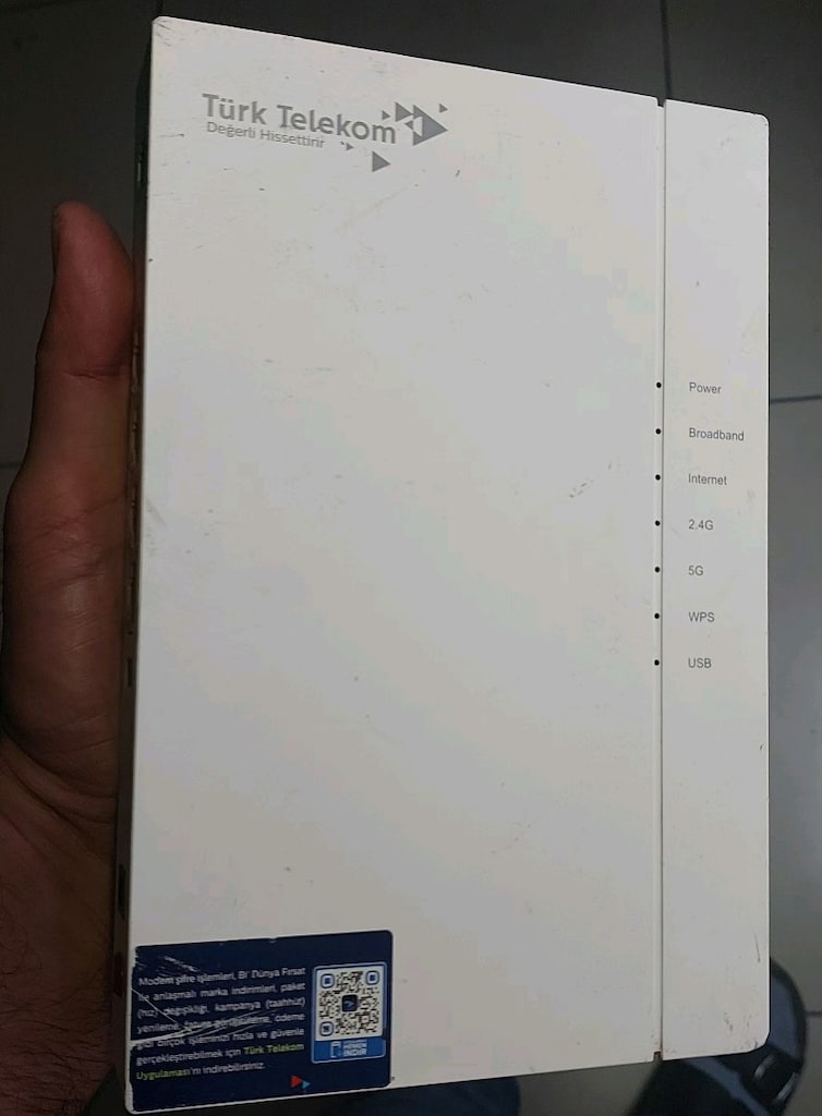 ZTE H1601P WIFI6 AX3000 SERILI PREMIUM MODEM - 2