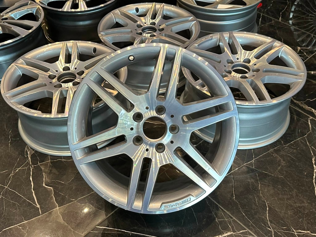 17 JANT 5X112 ORJİNAL MERCEDES VW SEAT SKODA AUDİ HATASIZ TEMİZ - 7