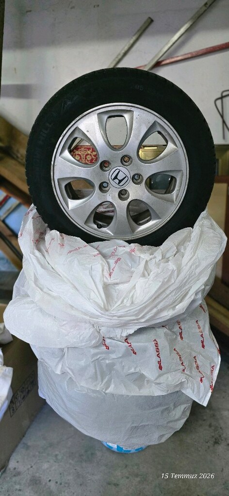 Orjinal makyajlı 2007 kasa Honda Accord jant Yeni kışlık lastik birlik - 4