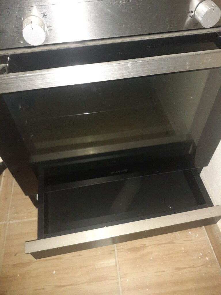 arçelik elektrikli seramik ocak fırın çekmeceli sıfırdan farksız - 3