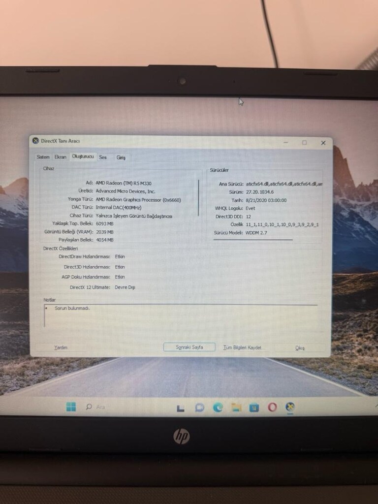 HP 250 G6 i5 7. nesil 256 Gb ssd 8gb ram - 4