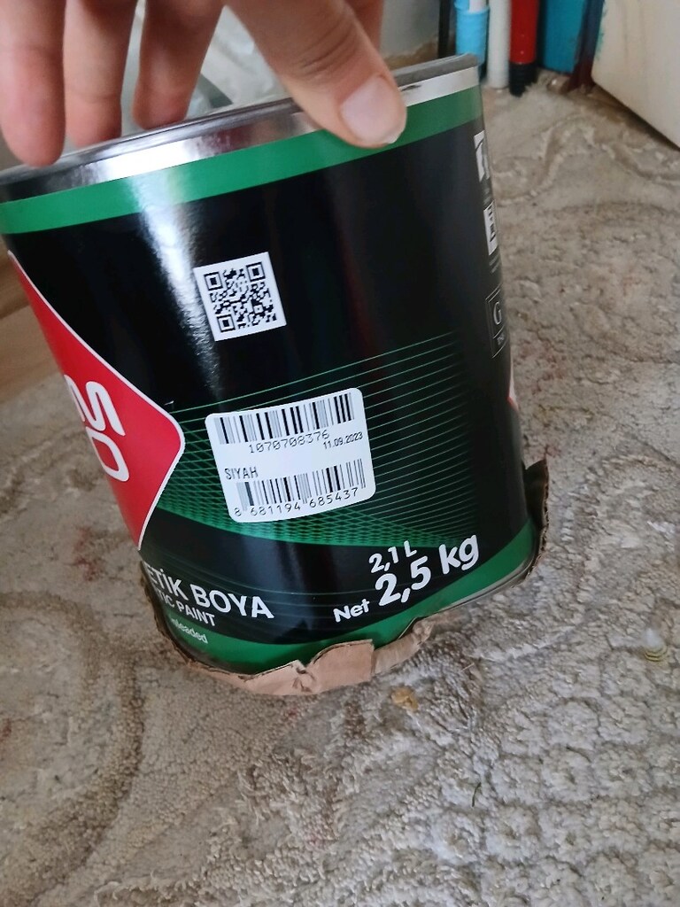 YAGLI BOYA SIYAH KUTULU SIFIR - 4