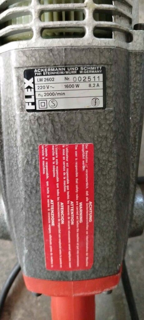 SULU MERMER KESME FLEX MARKA KESİCİ FLEX SIFIR SAYILIR ALMAN ÜRETİMİ - 3