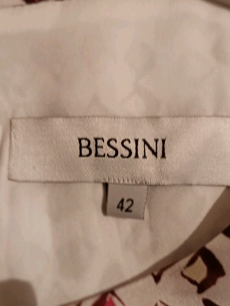 Pembe desenli pembe şerit detaylı elbise - 6
