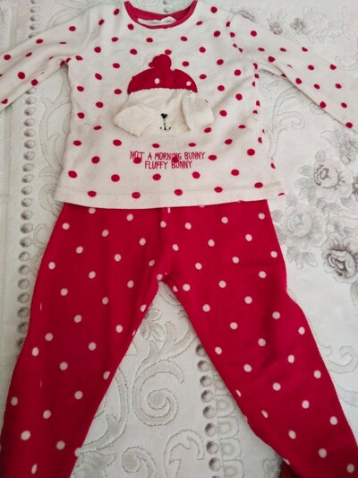 penti 3.4 yaş polarlı pijama takımı