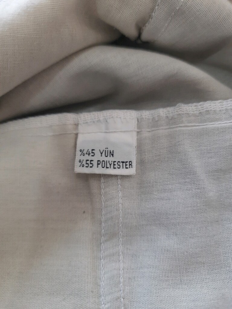 TESLİM YER:AKÇAY,SAĞLAM,GABARDİN KUMAŞ PANTOLON %45 YÜN % 55 POLYESTER - 7