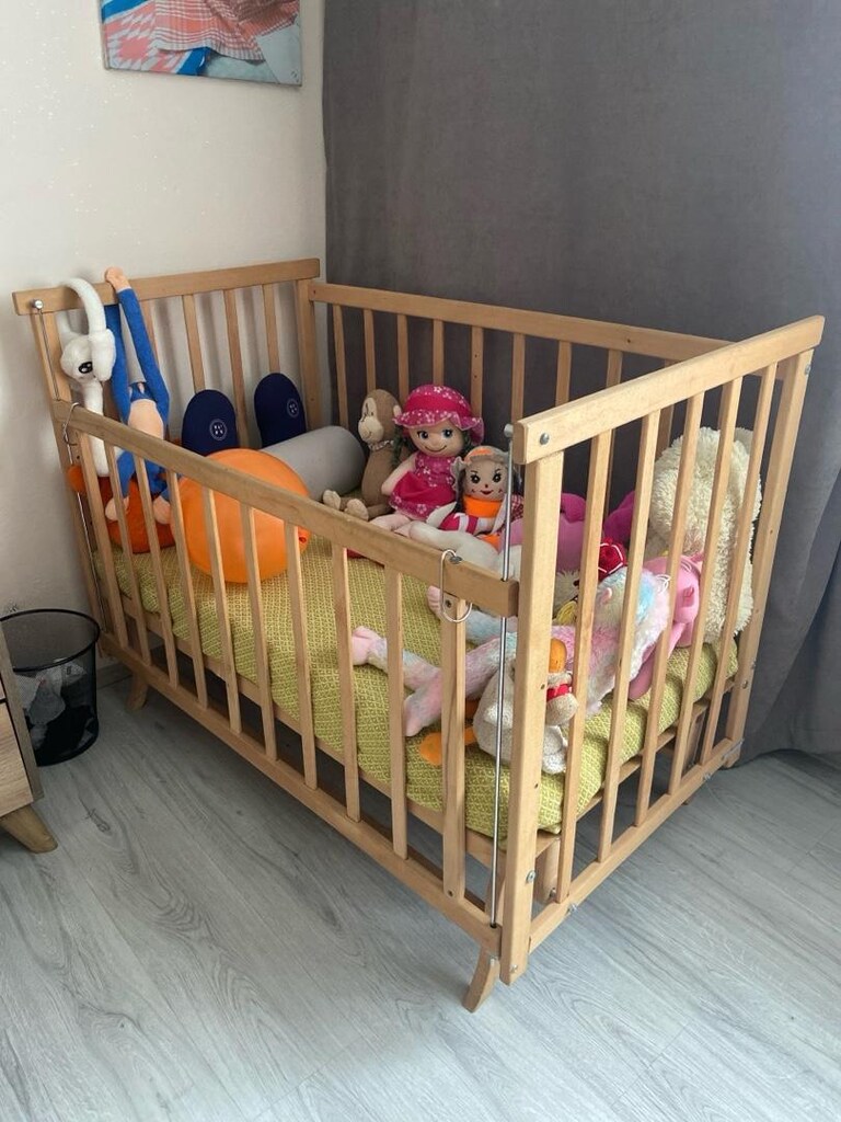 tahta bebek yatağı