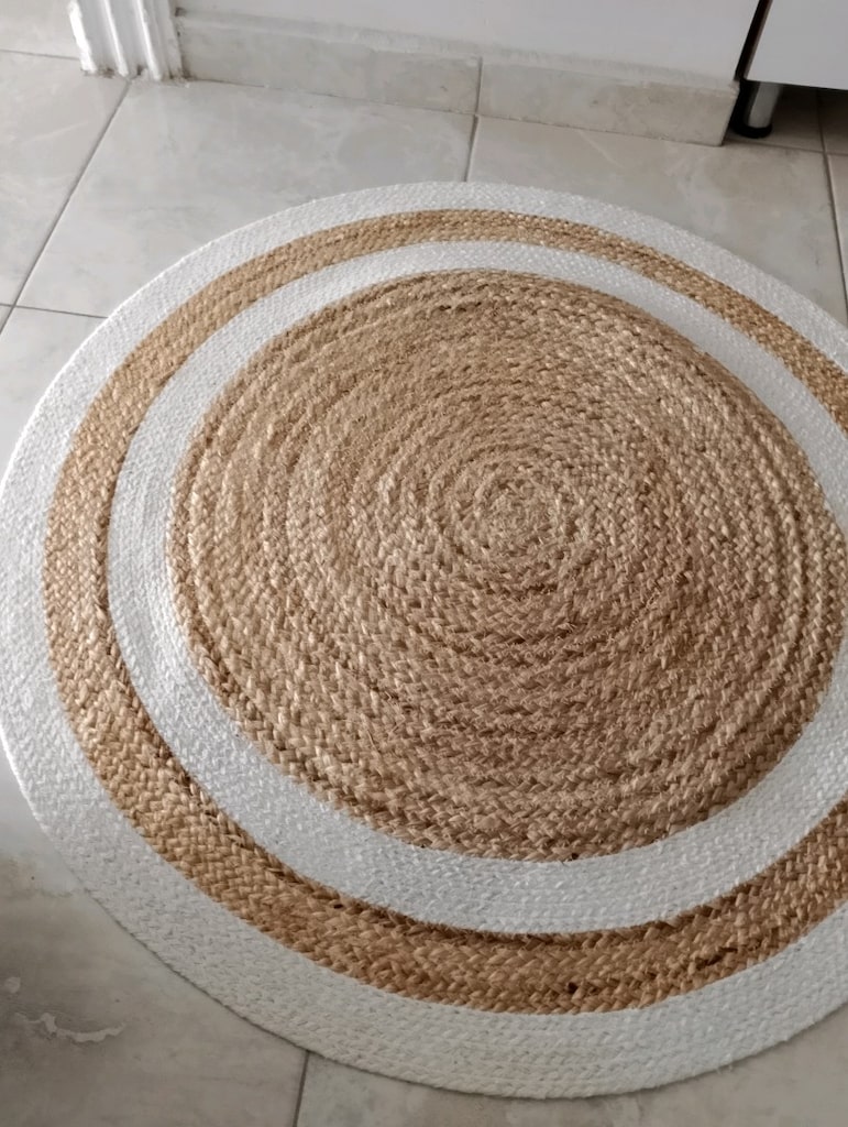 Hasır halı paspas Ebat 90x90cm - 2