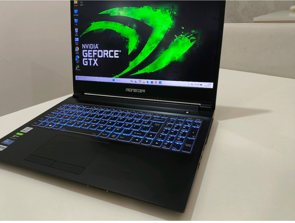 i5 10. Nesil Monster G@ming 16 GB RAM tam bir oyun canavarı laptop - 4