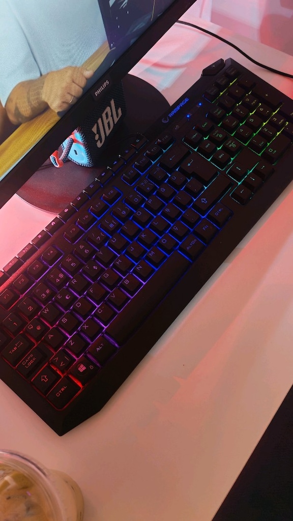 RAMPAGEBROKER V2 FULL RGB GAMING KEYBOARD - 5