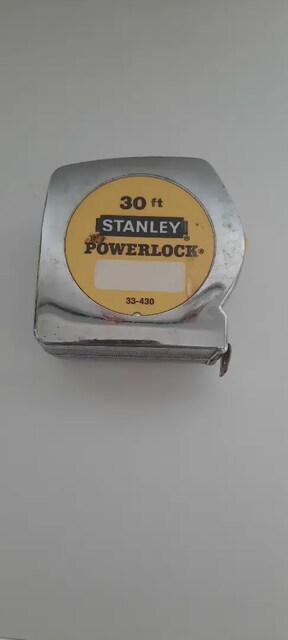 Amerikan malı Stanley şerit metre 30 feet