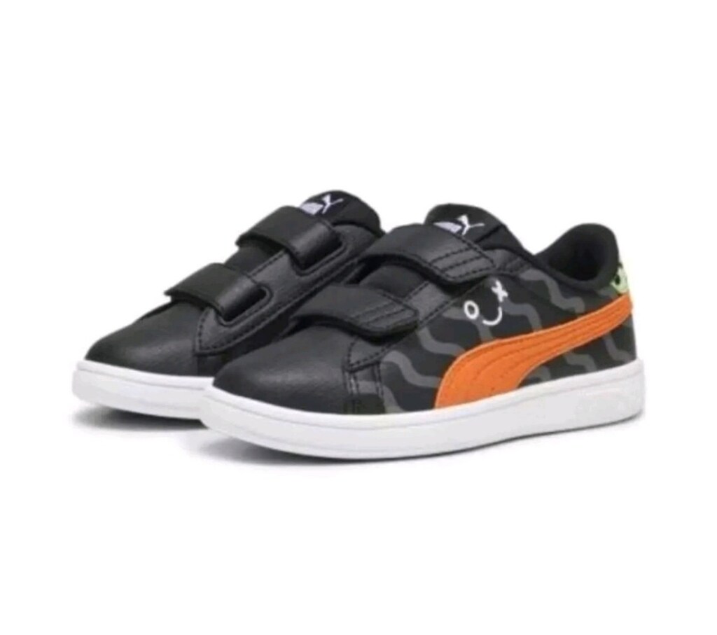 puma smash 3.0 siyah 39468902 erkek çocuk spor ayakkabı sıfır durumda - 3
