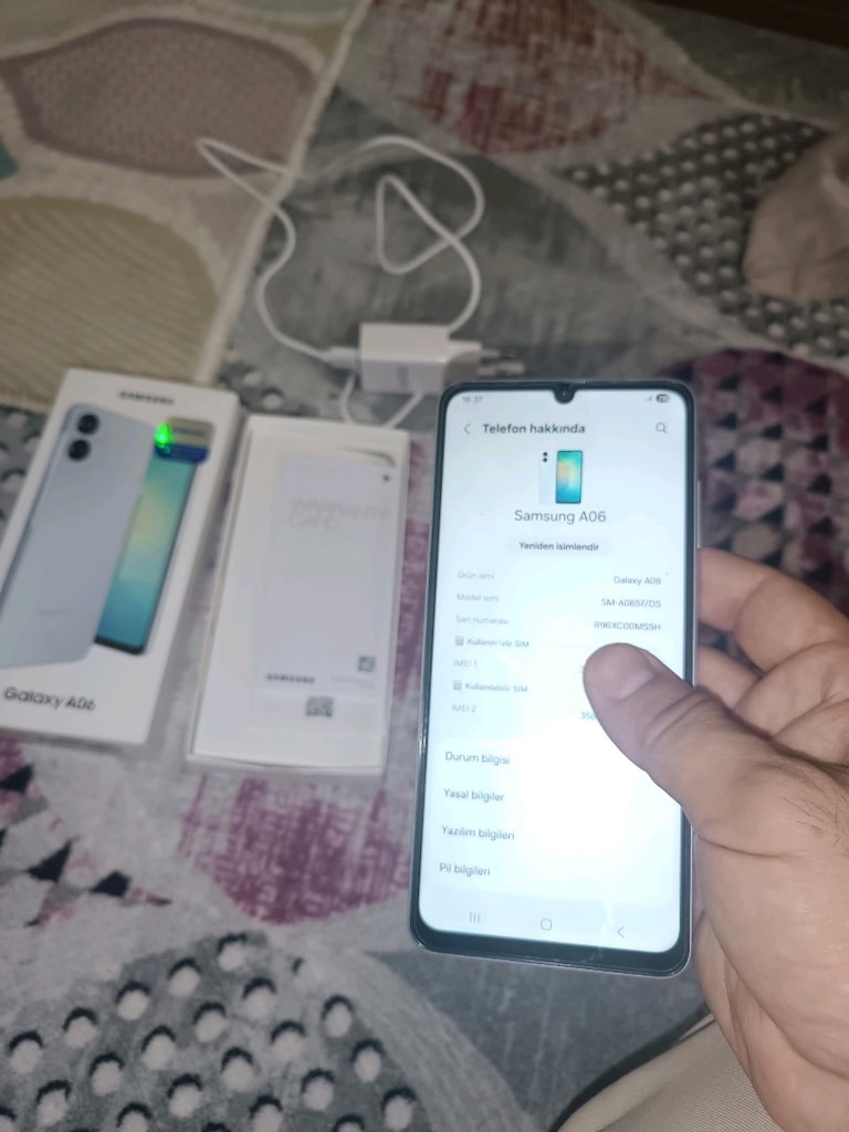 Samsung a06 128gb hafıza 4gb ram yurtiçi cihaxi tr ciftsimli - 6