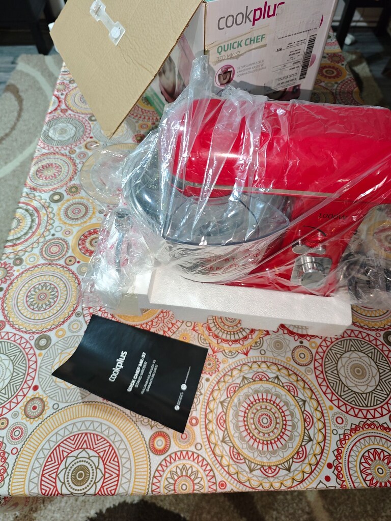 CookPlus Hamur Yoğurma Makinesi 1000W - 9