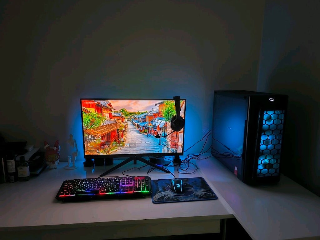 Ryzen 7 5700X + RTX 3070 Gaming PC | 2K 180Hz IPS Full Set - 2
