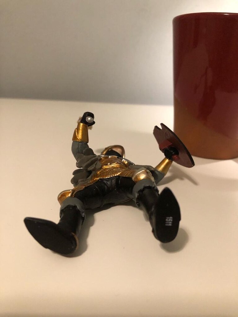 Papa Ortaçağ Şövalye Figürü - 3