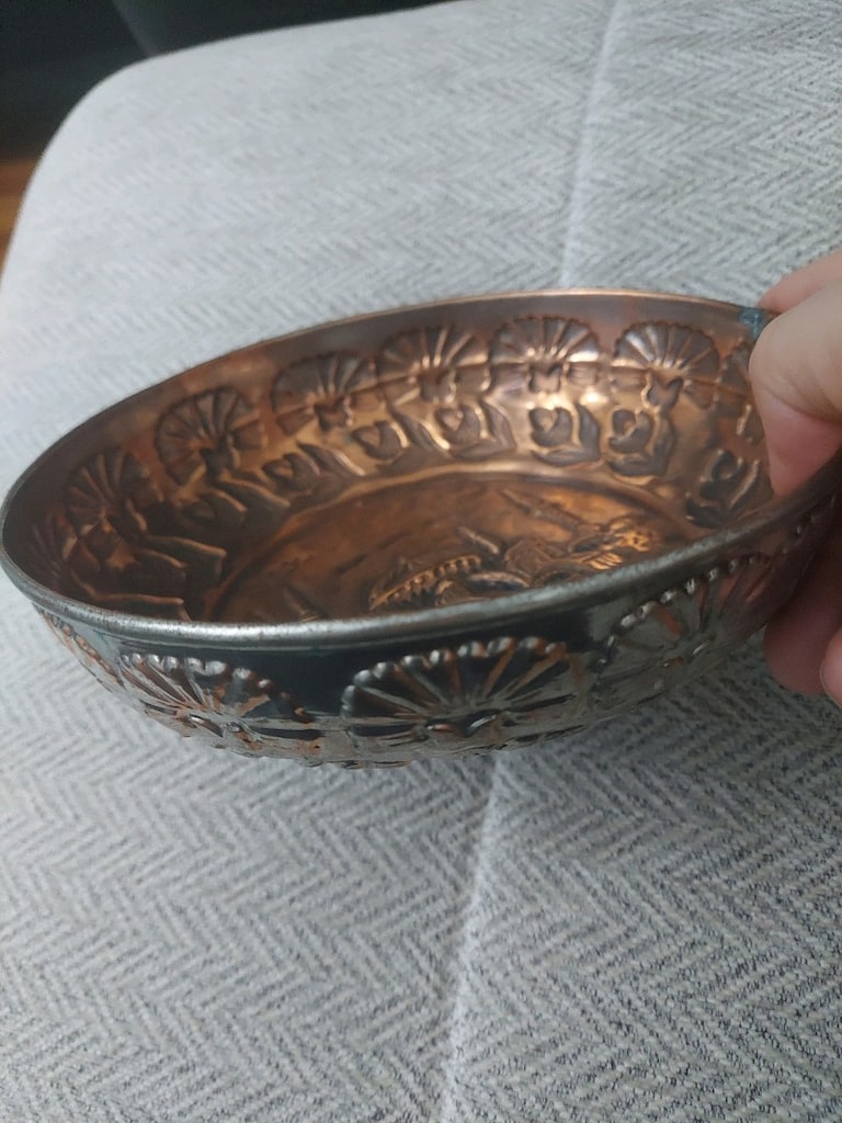 Ayasofya işlemeli bakır kâse - 2