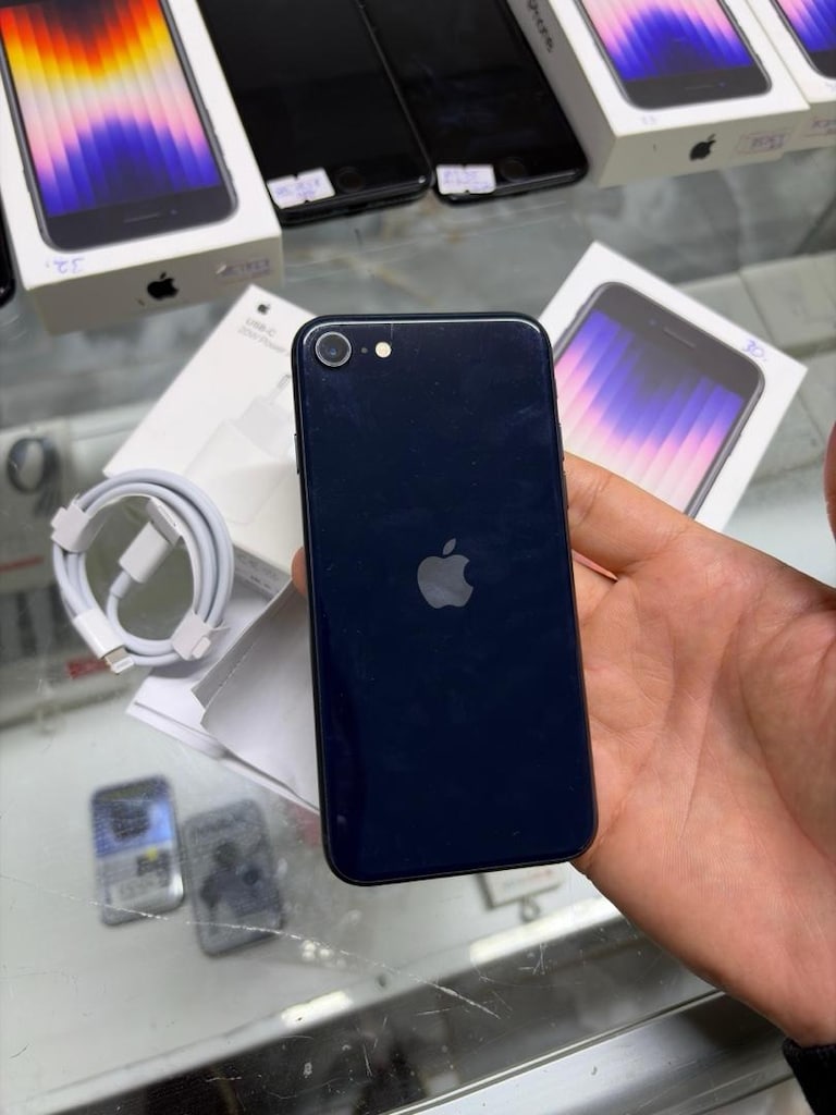 MÜHENDİSCELL’DEN YURTİÇİ İPHONE SE 3.NESİL İOS 18 KUTU FATURALI - 3