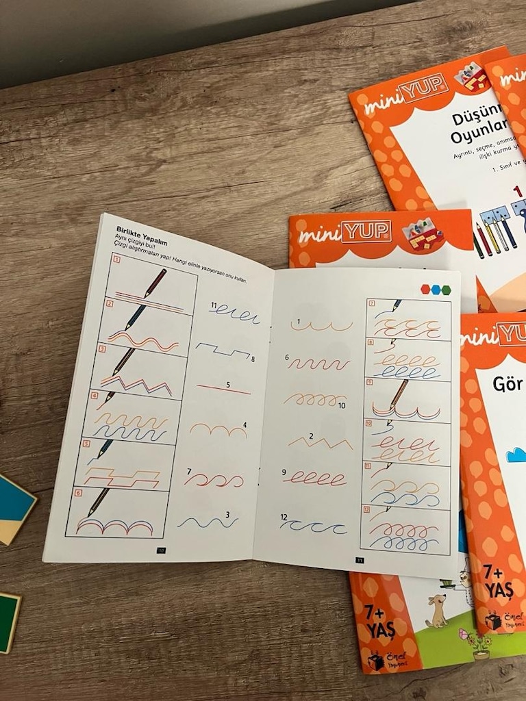 MiniYUP 7+ yaş eğitim seti satılıktır. - 6