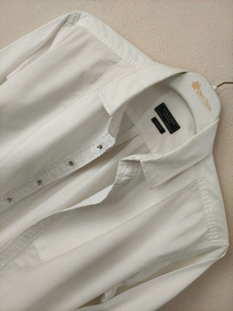 ZARA MAN erkek avantgart gömlek - 3