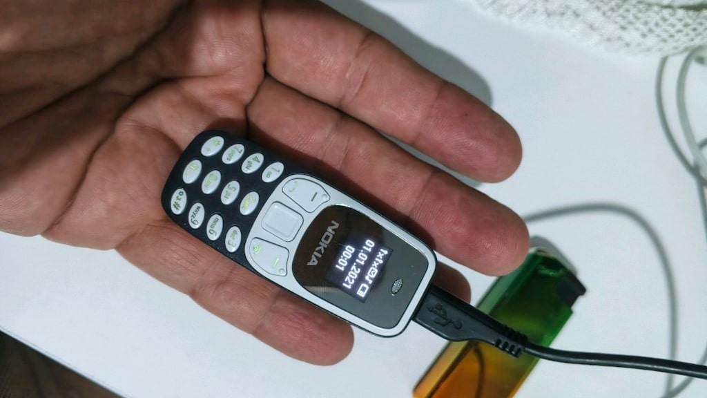 nokia küçük boy çift hatlı nostalji telefon - 5