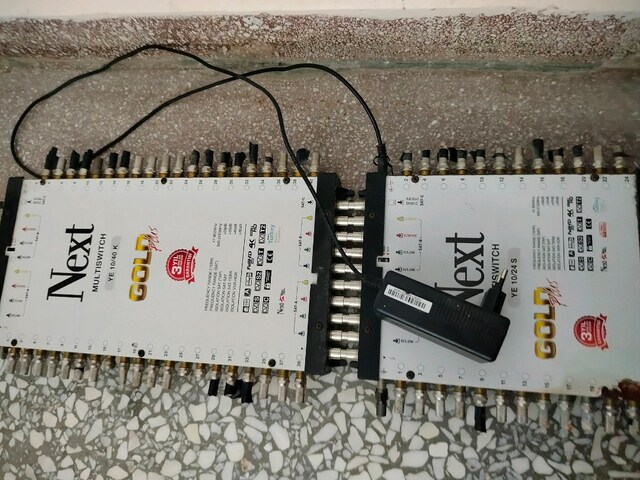 Next Gold Plus Merkezi Uydu Santrali seti(10/32+10/24) +Adaptörlü
