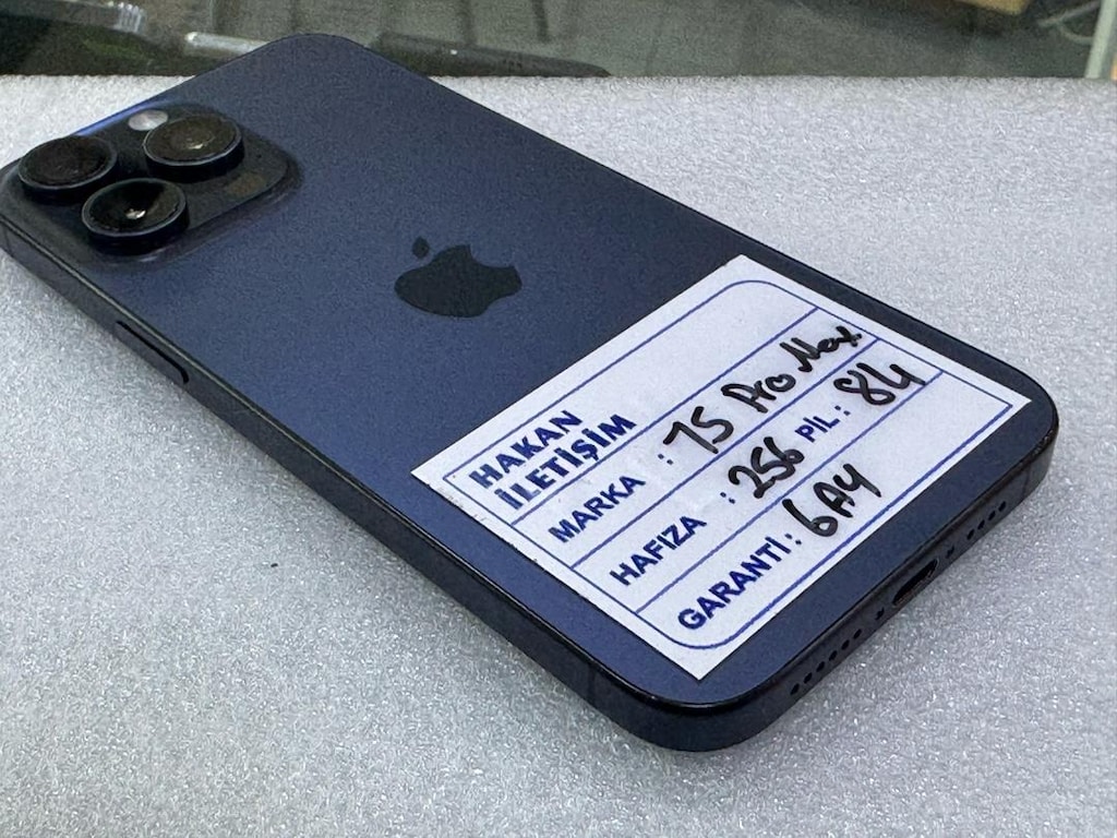 6 AY GARANTİLİ İPHONE 15 PRO MAX 256GB - 6