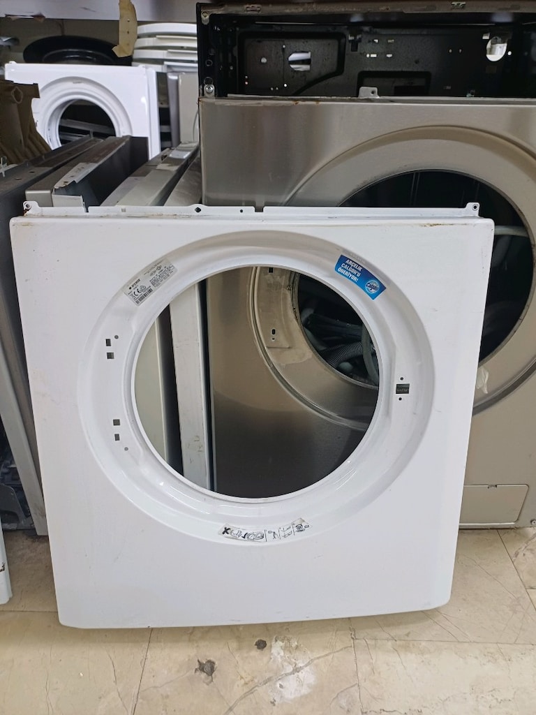 Arçelik 8103 Y Çamaşır Makinesi Ön Sac Gövde Duvarı (Orijinal Çıkma) - 3
