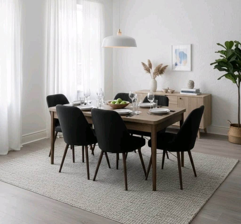 yemek masası takımı, 6 kişilik yemek masası - 5