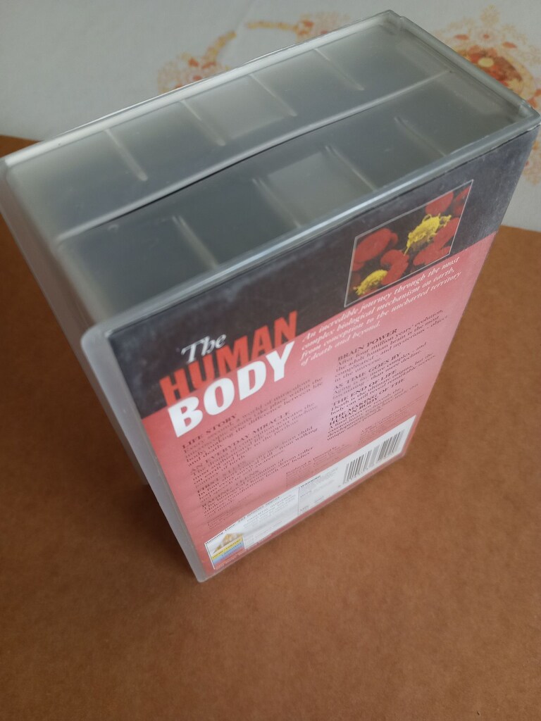 Sıfır,Jelatininde "The Human Body" Belgesel VHS Çift Kaset - 4