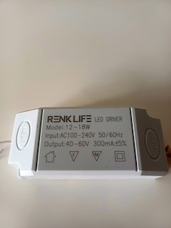 RENKLIFE LED DRIVER 12-18W - 2