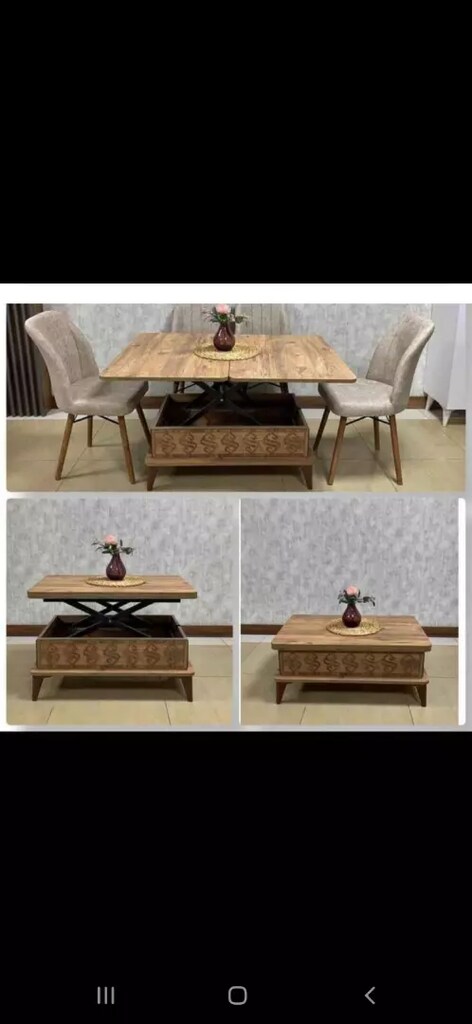 Akıllı sehpa
60/90 kapalı hali
90/120 açık hali