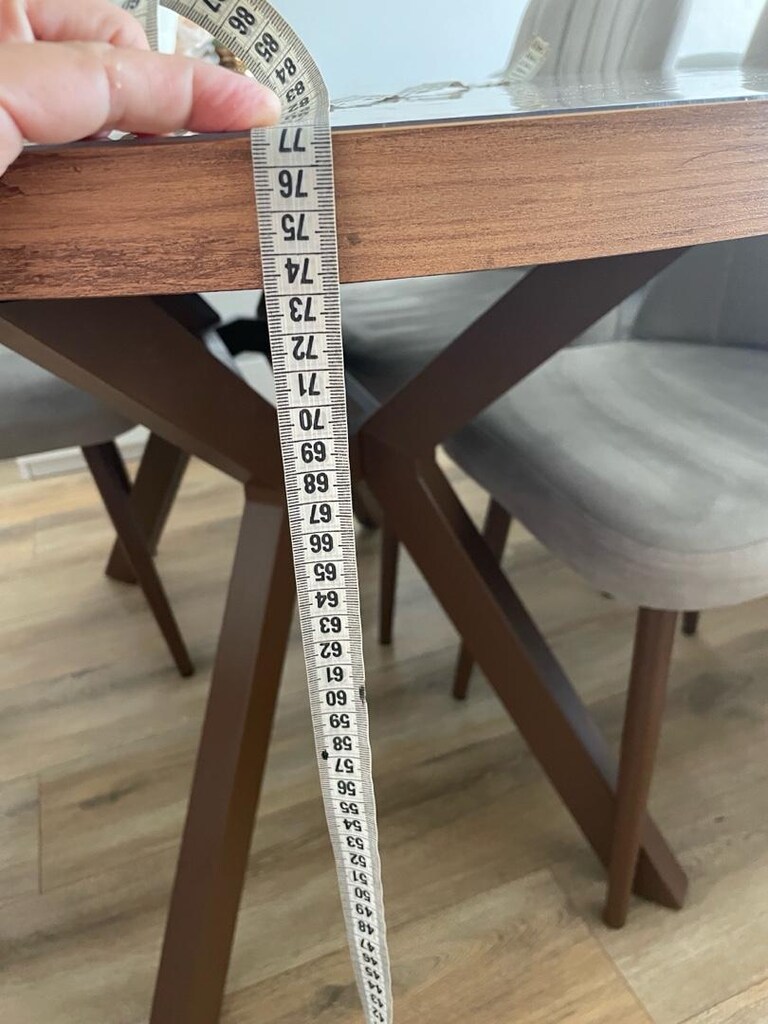 masa ve 4 sandalye. - 17