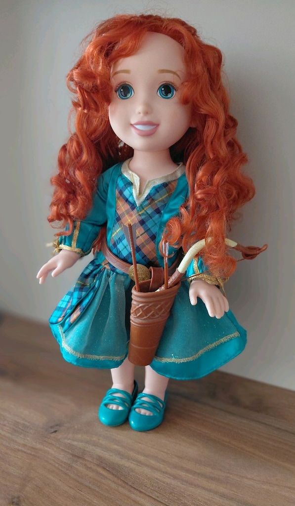Disney Prensesi Merida Oyuncak Bebek - 2