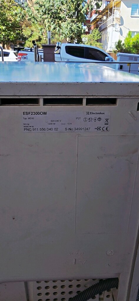 ELEKTROLUX SETÜSTÜ BULAŞIK MAKİNESİ ESF2300OW - 6