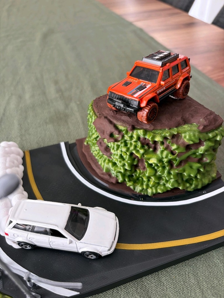 Hot wheels diorama (metal araçlar, 1:64 diorama) - 3