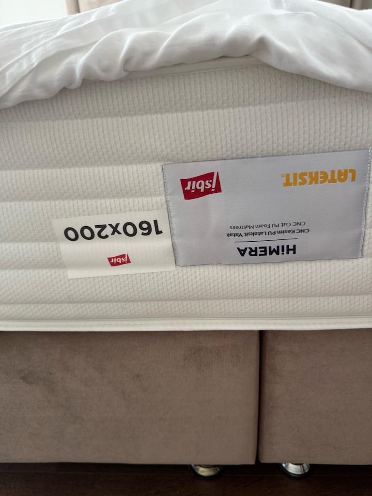 İŞBİR 160x200 HIMERA ÇİFT KİŞİLİK BAZA-BAŞLIK-YATAK SET - 2