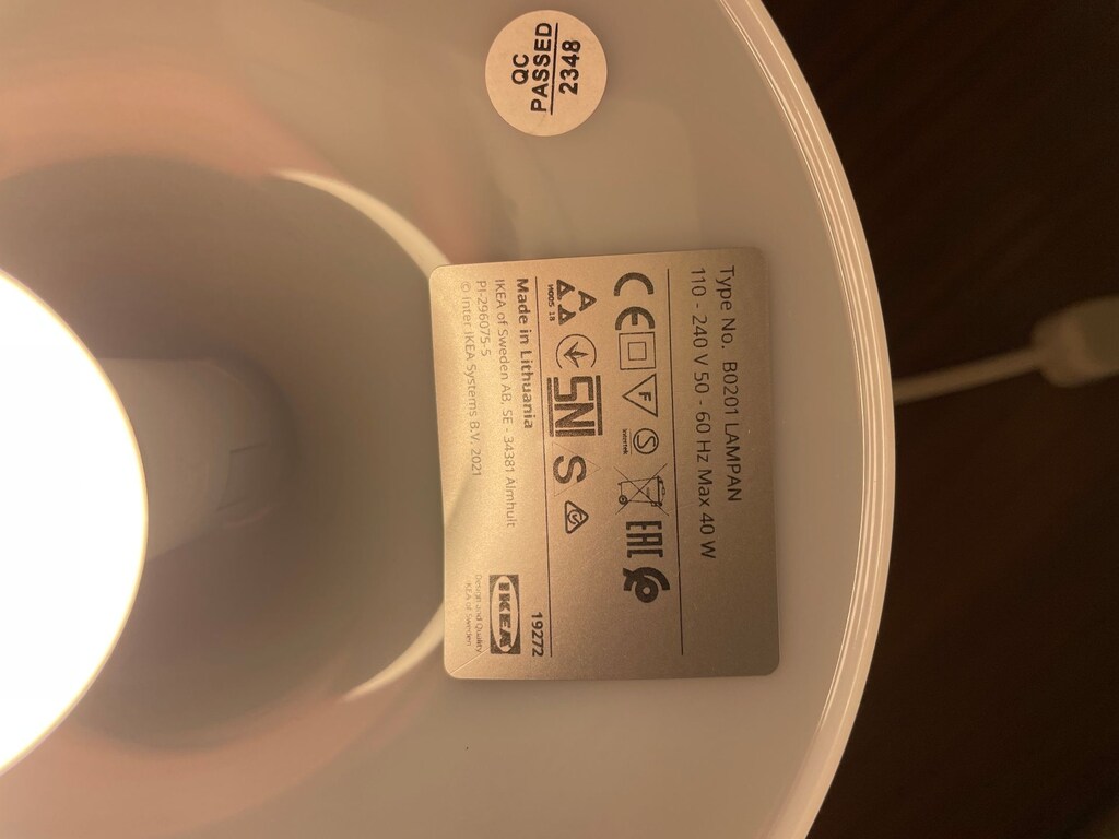 2 Adet IKEA LAMPAN Masa Lambası – Temiz – Çalışır - 2