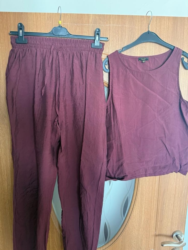 mossimo Dutti bordo ikili takım - 2