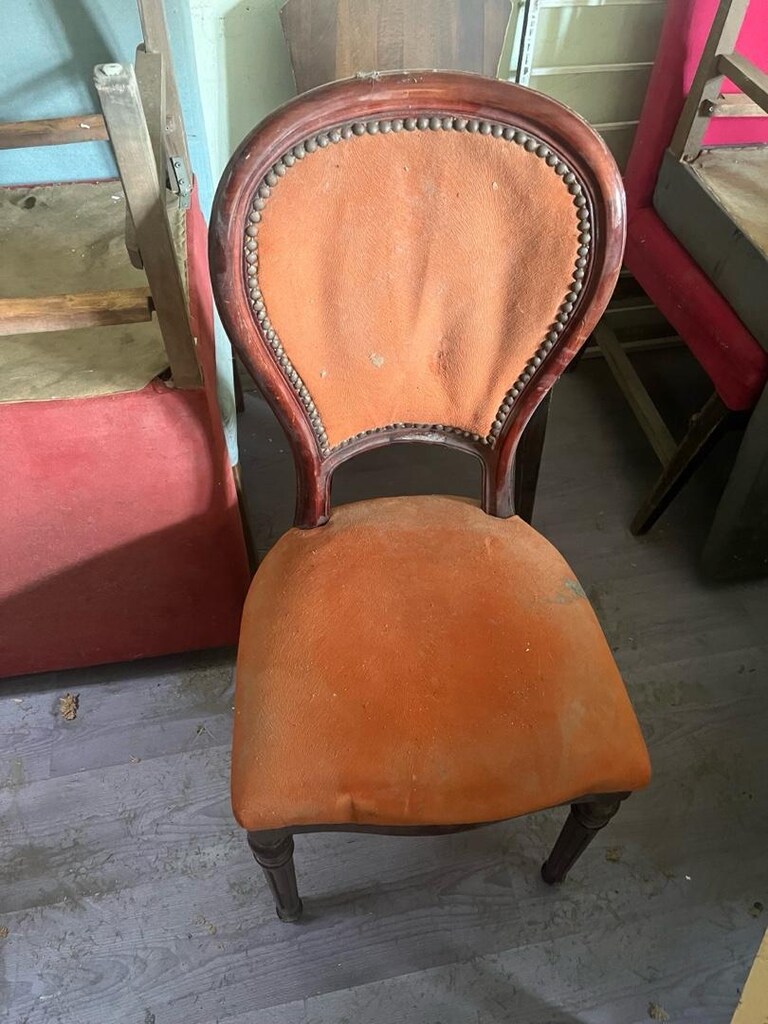 Dööşemeli ağaç sandalye - 2