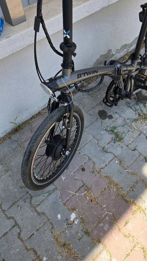 BTWİN HOPTOWN katlanır elektrikli dönüşümlü bisiklet (decathlon) - 7